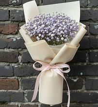 Букет цветов из:  Гипсофила в Балковскую 