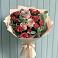 Букет цветов из: Гвоздики и Розы в Балковскую 