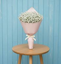 Букет цветов из:  Гипсофила в Балковскую 