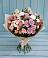 Букет цветов из: Хризантемы, Розы и Альстромерии в Балковскую 