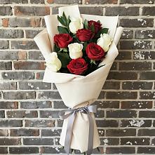 Букет цветов из:  Розы #REPLACE_PRED# Балковскую 