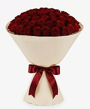 Букет 101 Бордовая роза Блэк Бакарра в Балковскую 