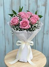 Букет цветов из:  Розы #REPLACE_PRED# Балковскую 