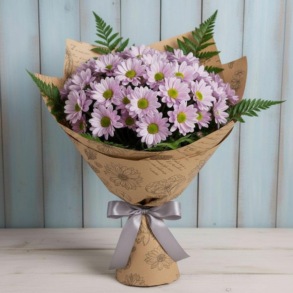 Букет цветов из: Хризантемы в Балковскую 
