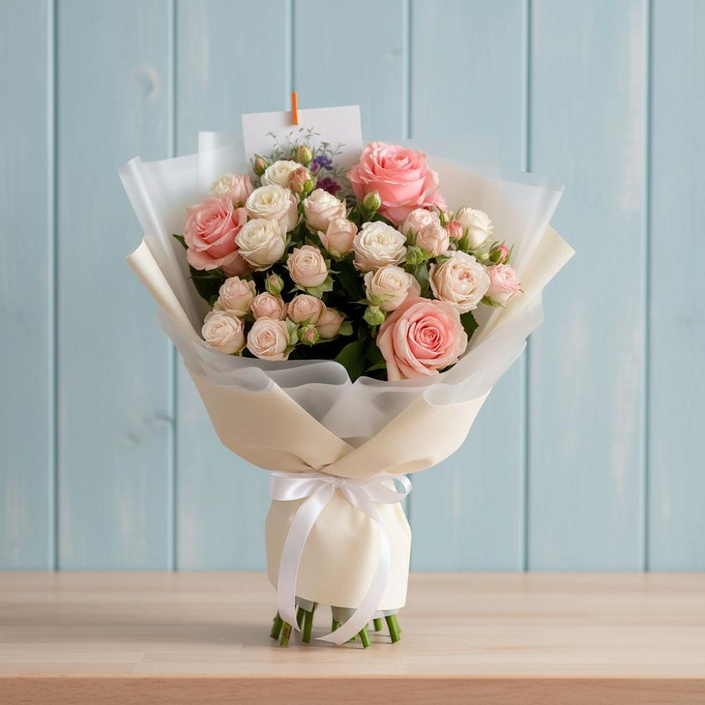 Букет цветов из: Розы в Балковскую 