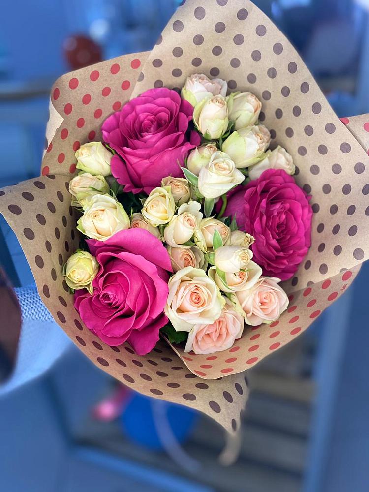 Букет цветов из: Розы в Балковскую 