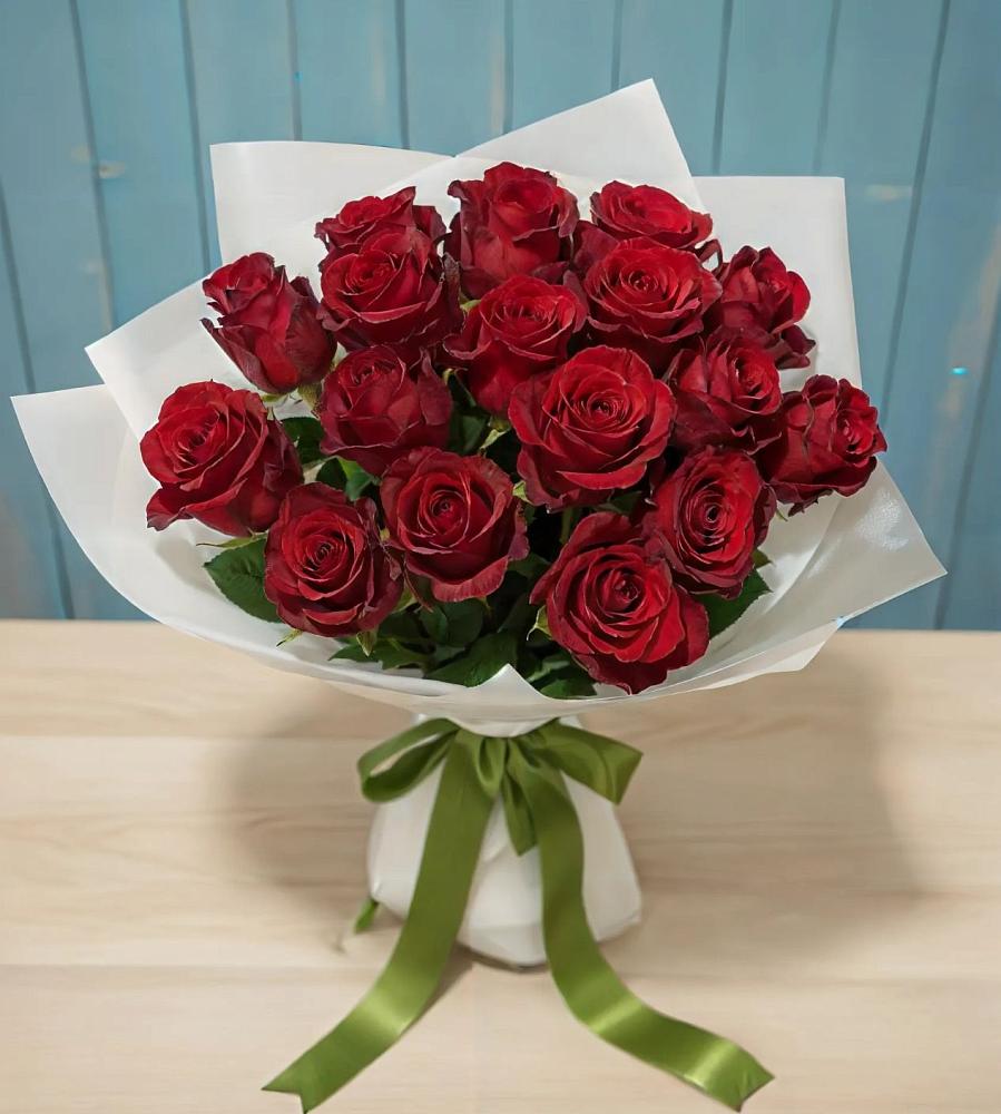 Букет Красные розы в Балковскую 