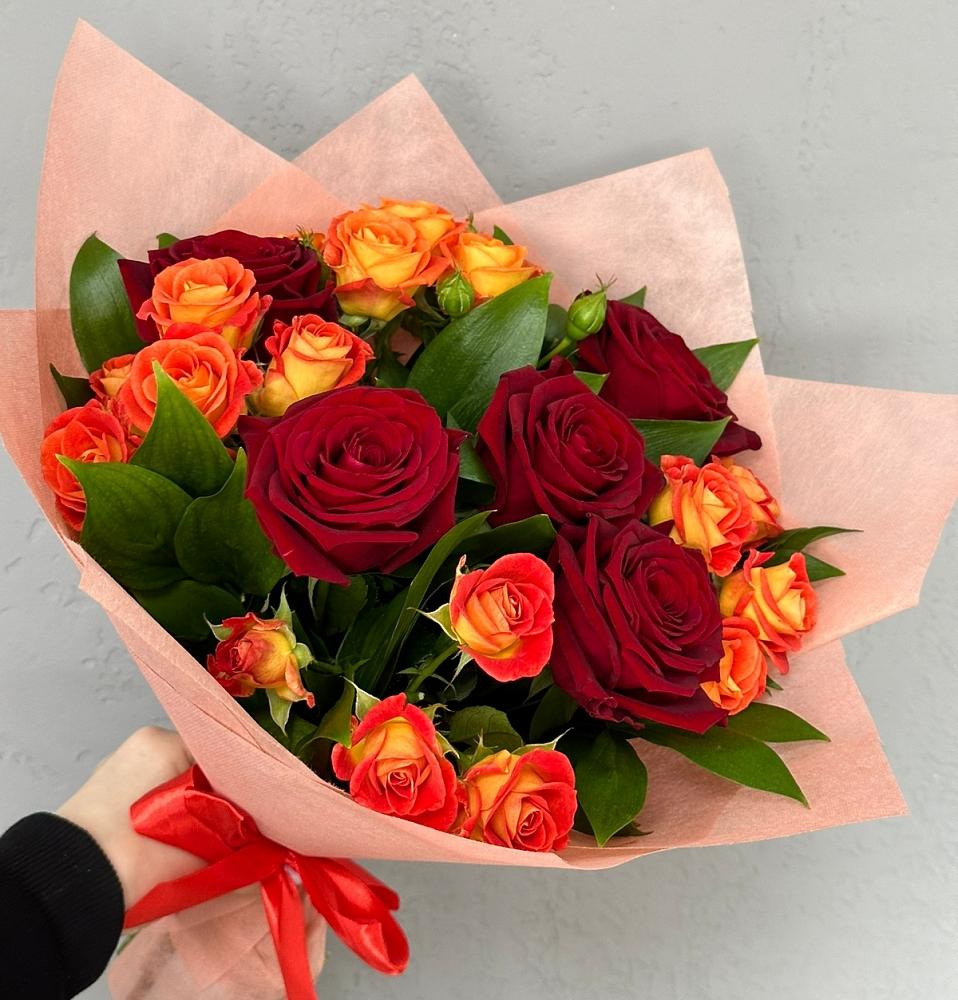 Букет Любовь и восторг в Балковскую 