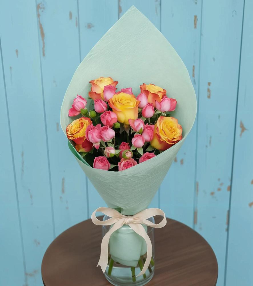 Букет цветов из: Розы в Балковскую 