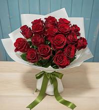 Букет Красные розы в Балковскую 