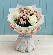 Букет цветов из:  Розы #REPLACE_PRED# Балковскую 