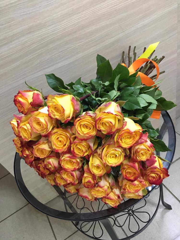 Букет Желтые розы в Балковскую 