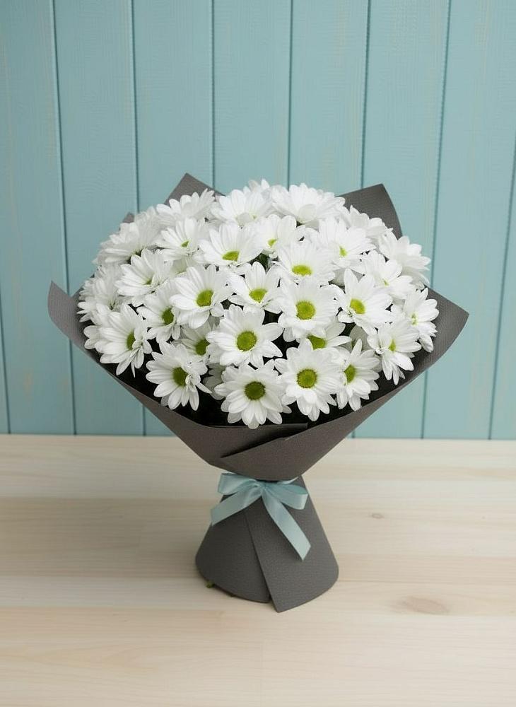 Букет цветов из: Хризантемы в Балковскую 