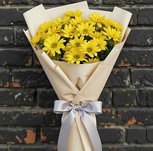 Букет цветов из:  Хризантемы #REPLACE_PRED# Балковскую 