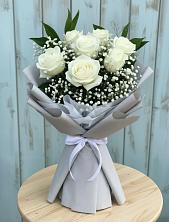 Букет цветов из:  Розы в Балковскую 