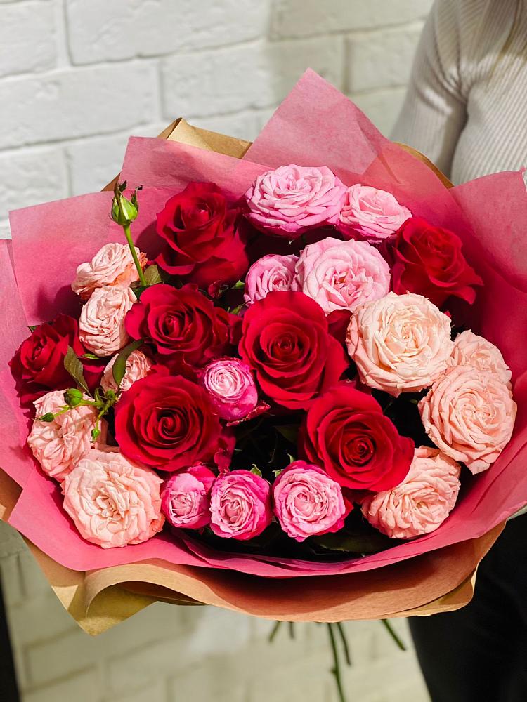 Букет цветов из: Розы в Балковскую 