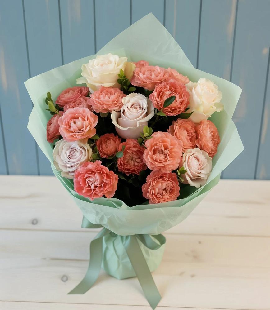 Букет цветов из: Розы в Балковскую 