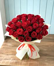 Букет 29 Красных роз в Балковскую 
