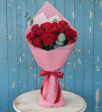 Букет цветов из:  Розы в Балковскую 