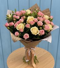 Букет цветов из:  Розы #REPLACE_PRED# Балковскую 