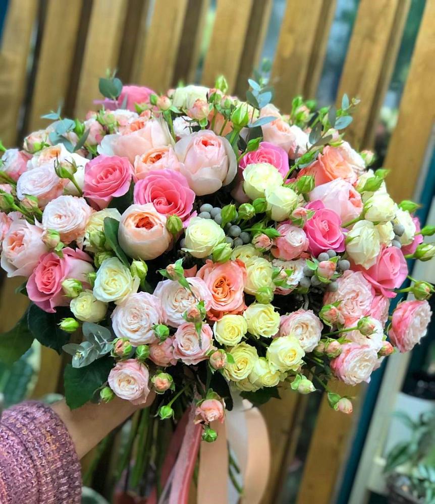 Букет цветов из: Розы в Балковскую 