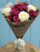 Букет цветов из:  Розы в Балковскую 