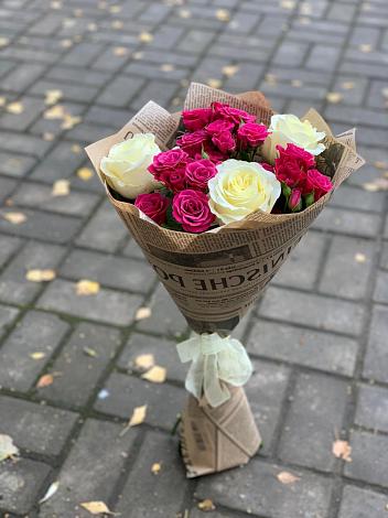 Букет цветов из: Розы в Балковскую 
