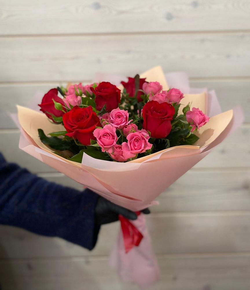 Букет цветов из: Розы в Балковскую 