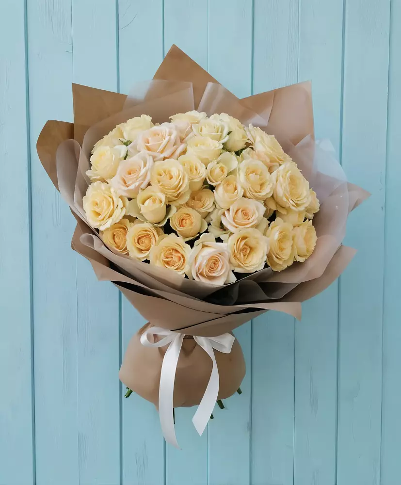 Букет Кремовое облако в Балковскую 